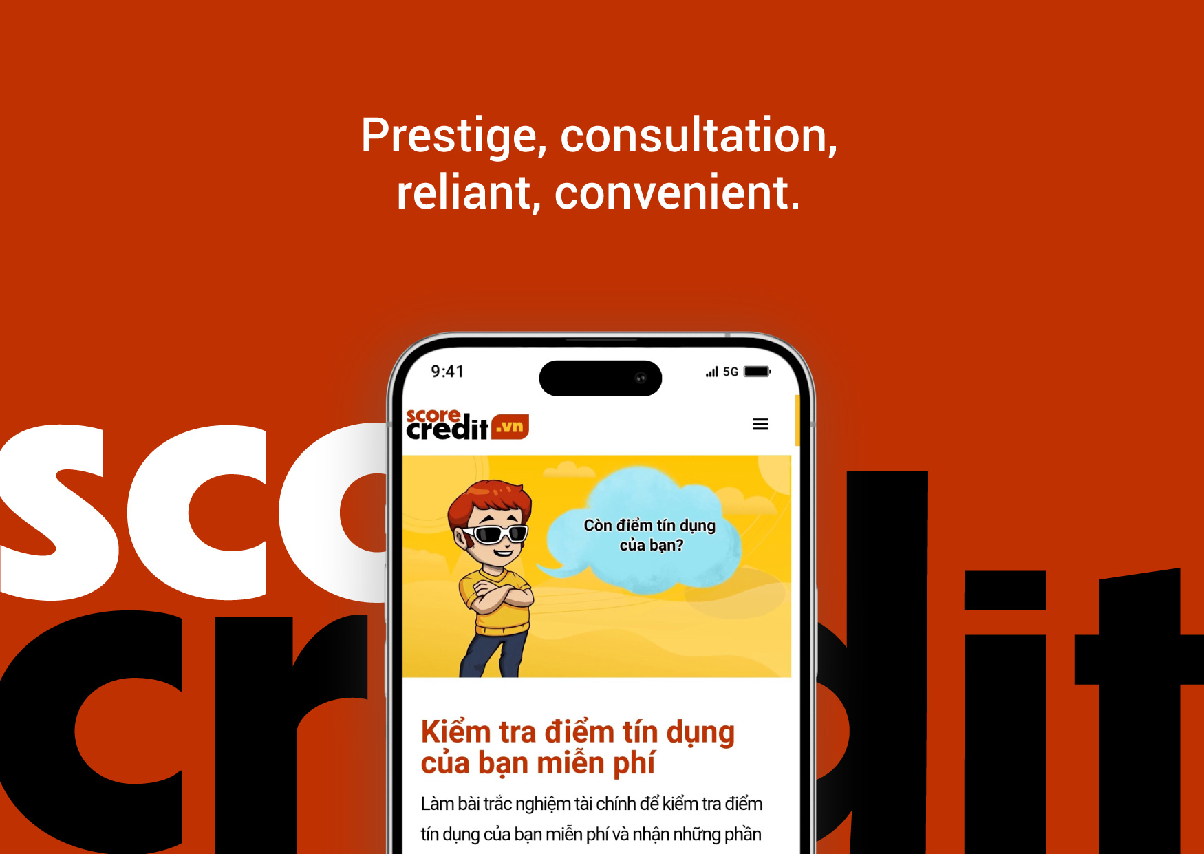 Scorecredit.vn website